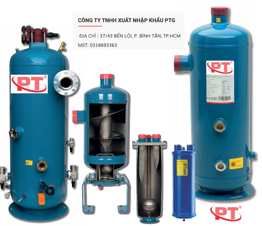 Bầu gom dầu NH3 (Oil Pot) chế tạo bởi PTG Pressure Vessel