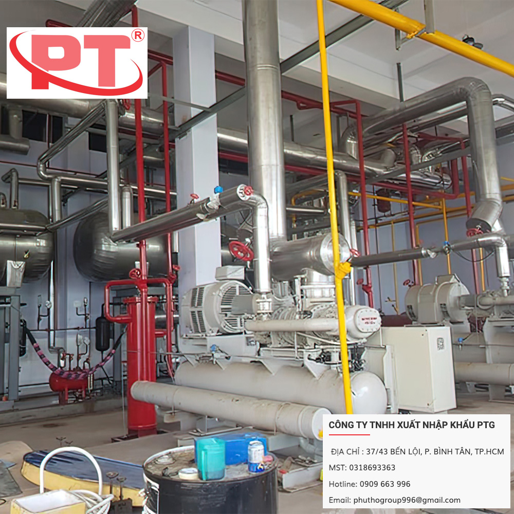 Lắp đặt bầu cao áp NH3