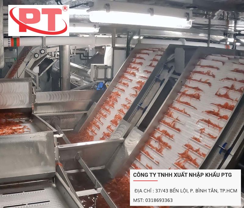 Sơ đồ nguyên lý hoạt động của băng chuyền cấp đông IQF nhiều tầng