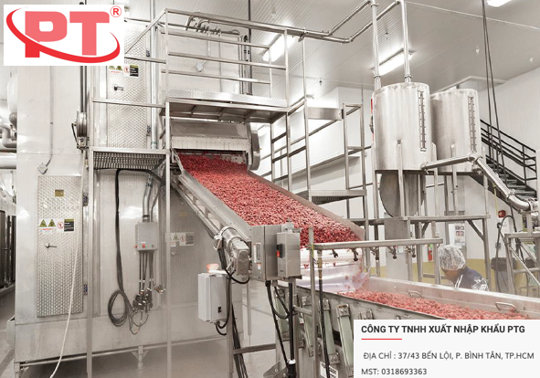 Sản phẩm đậu hà lan và bắp ngọt đông lạnh rời rạc nhờ công nghệ IQF tầng sôi